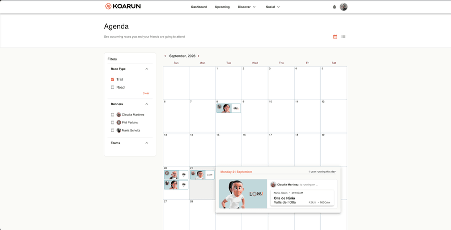 Planifica tu temporada